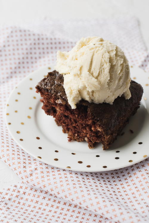 One-Pan Double Chocolate Cake One-Pan Double Chocolate Cake