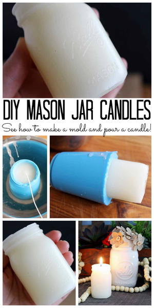 Custom Candles in a Jar Shape