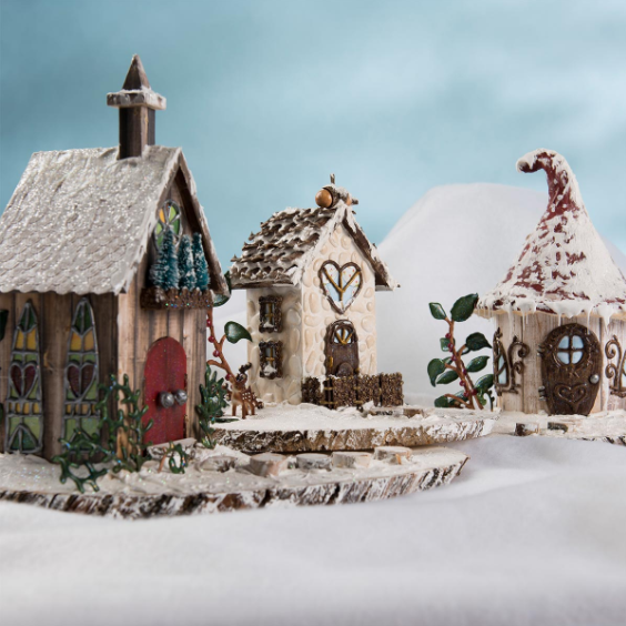 Fairy Garden DIY Snow Village Fairy Garden DIY Snow Village