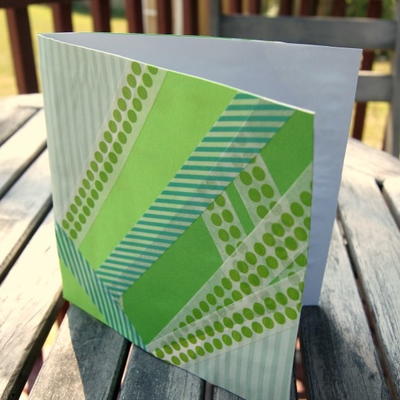Crazy Washi Tape Greeting Cards
