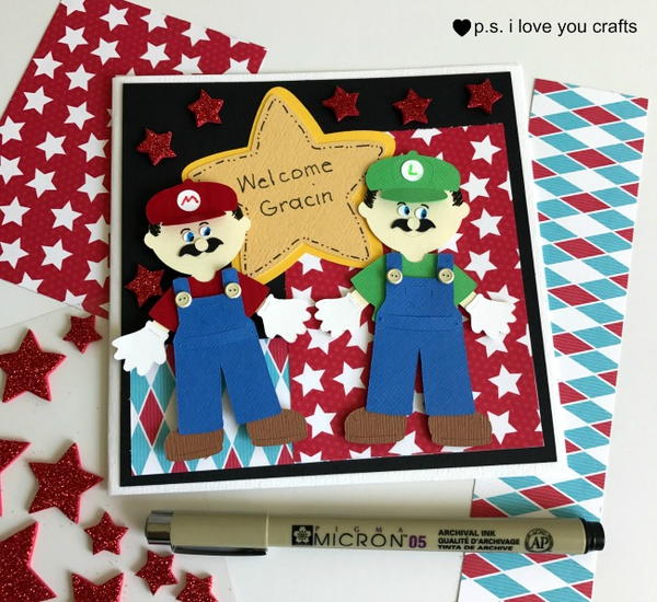 Mario Brothers Card Mario Brothers Card