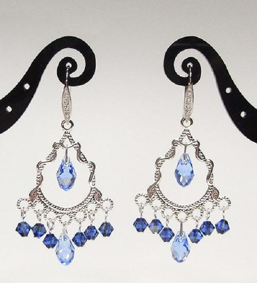 Bohemian Sapphire Earrings Bohemian Sapphire Earrings