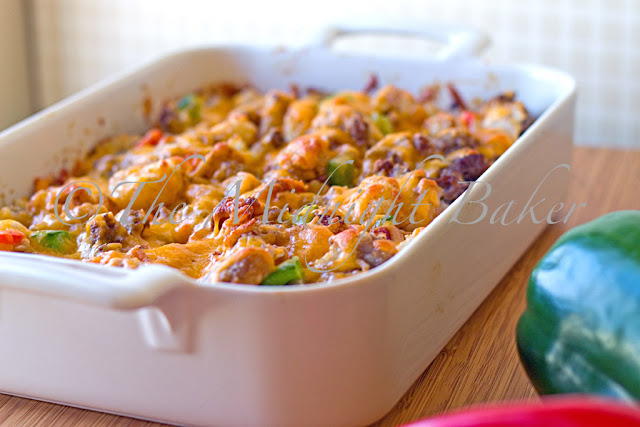 Twisted Tater Tot Casserole