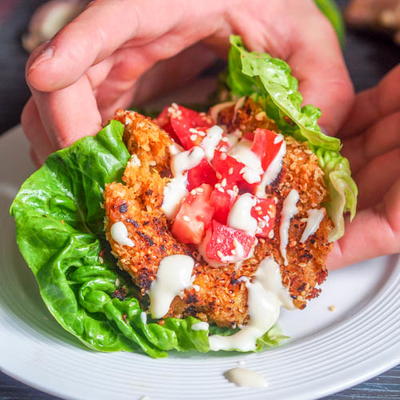 Vegan Thai Veggie Burgers Vegan Thai Veggie Burgers