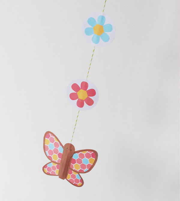 Fluttering Butterfly Mobile Fluttering Butterfly Mobile