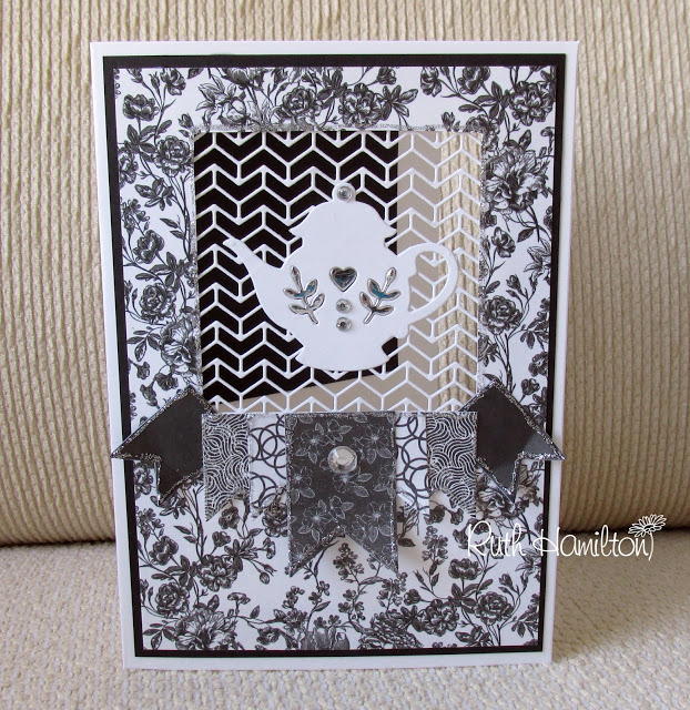 Dainty Chevron Window Card Dainty Chevron Window Card