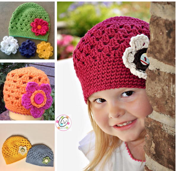 Cotton Flapper Beanie Cotton Flapper Beanie