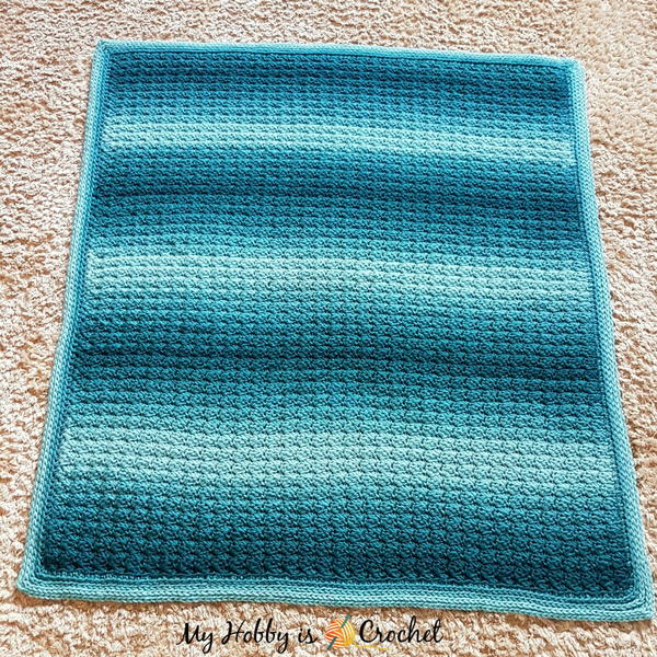 Fabians Ombr Baby Blanket Fabian's Ombré Baby Blanket