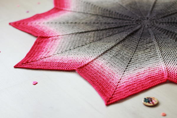 Raspberry Road Blanket