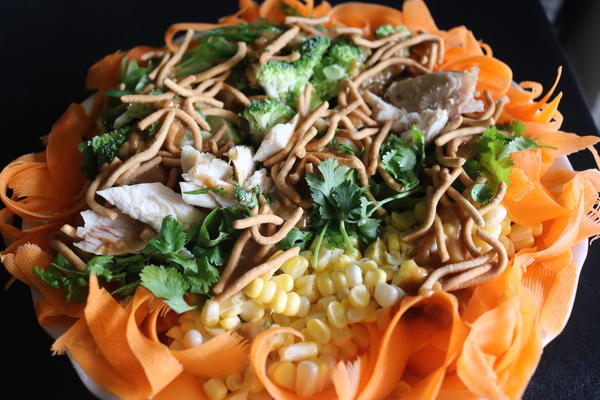 Pan-Asian Chopped Chicken Salad Pan-Asian Chopped Chicken Salad