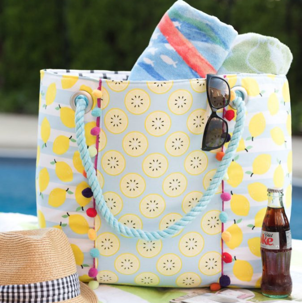 Big Beach Bag Tutorial Big Beach Bag Tutorial