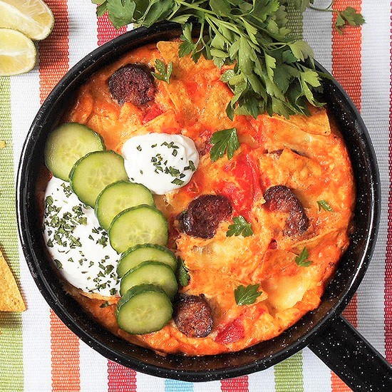 Easy Chilaquilles Frittata Bake Easy Chilaquilles Frittata Bake