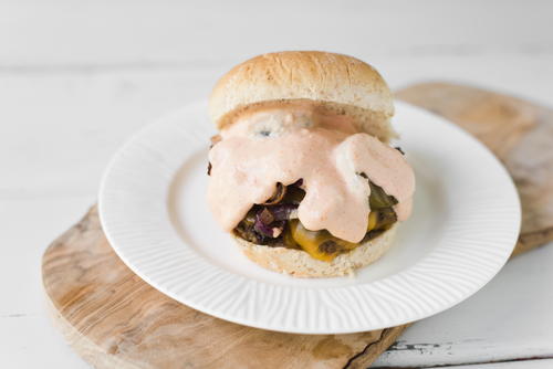 Juicy Ranch Burgers Juicy Ranch Burgers