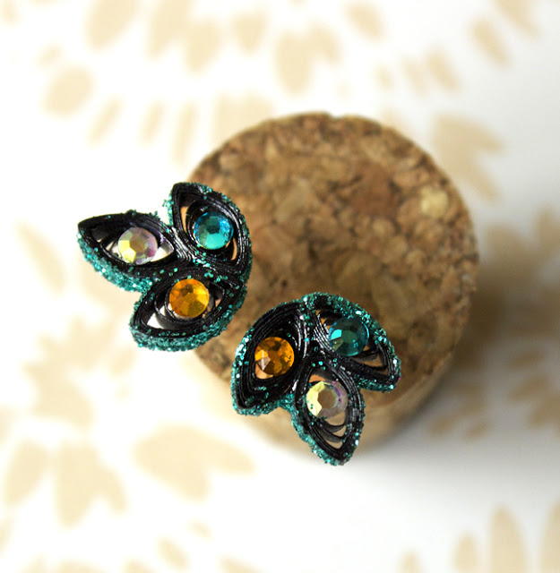 Proud as a Peacock Earrings Proud as a Peacock Earrings