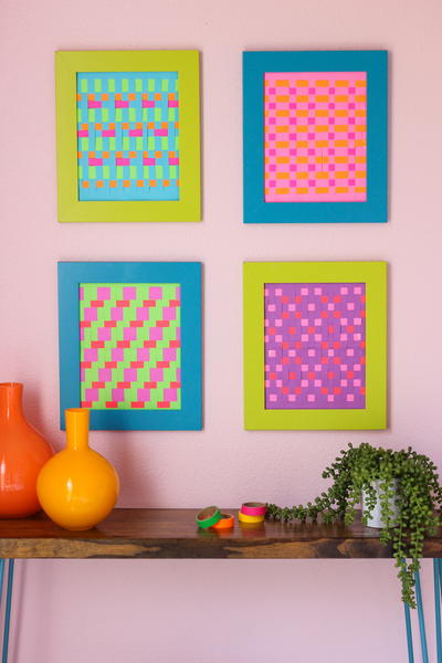 Woven Paper Wall Art Woven Paper Wall Art