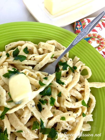 Homemade Rustic Noodles Homemade Rustic Noodles