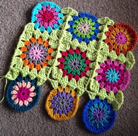 Continuous Join As You Go Crochet Tutorial