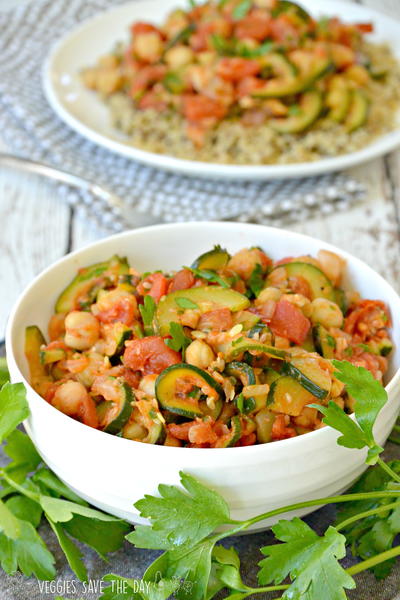 Zucchini Chickpea Stew Zucchini Chickpea Stew