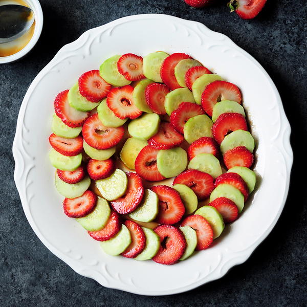 Strawberry Cucumber Salad