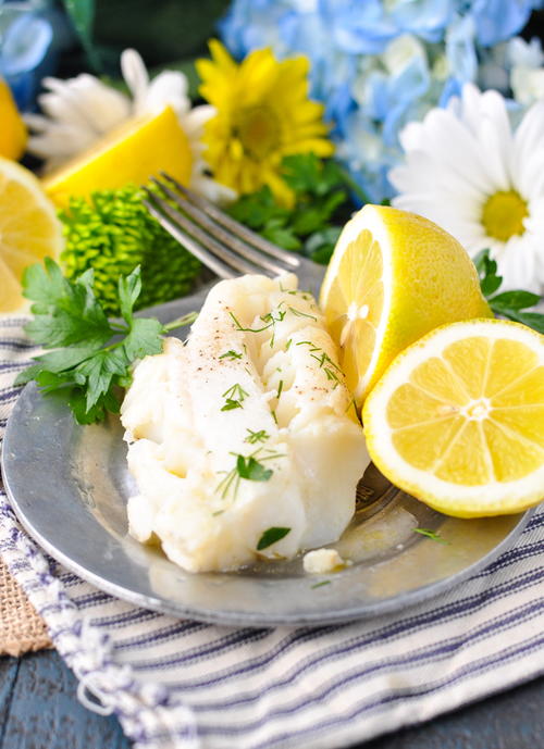 5-Ingredient Lemon Garlic Cod 5-Ingredient Lemon Garlic Cod