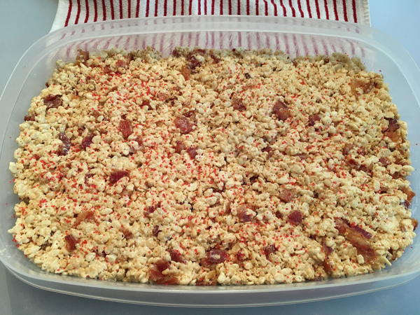 Maple Bacon Krispie Treats Maple Bacon Krispie Treats