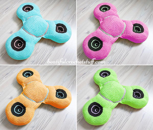 Crochet Spinner Free Pattern Crochet Spinner Free Pattern