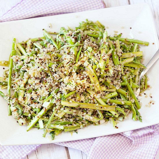 Quinoa Asparagus Salad Quinoa Asparagus Salad