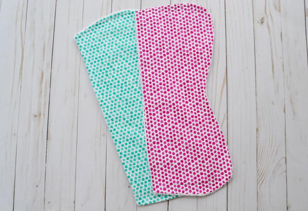 Half Contour Burp Cloth Half Contour Burp Cloth