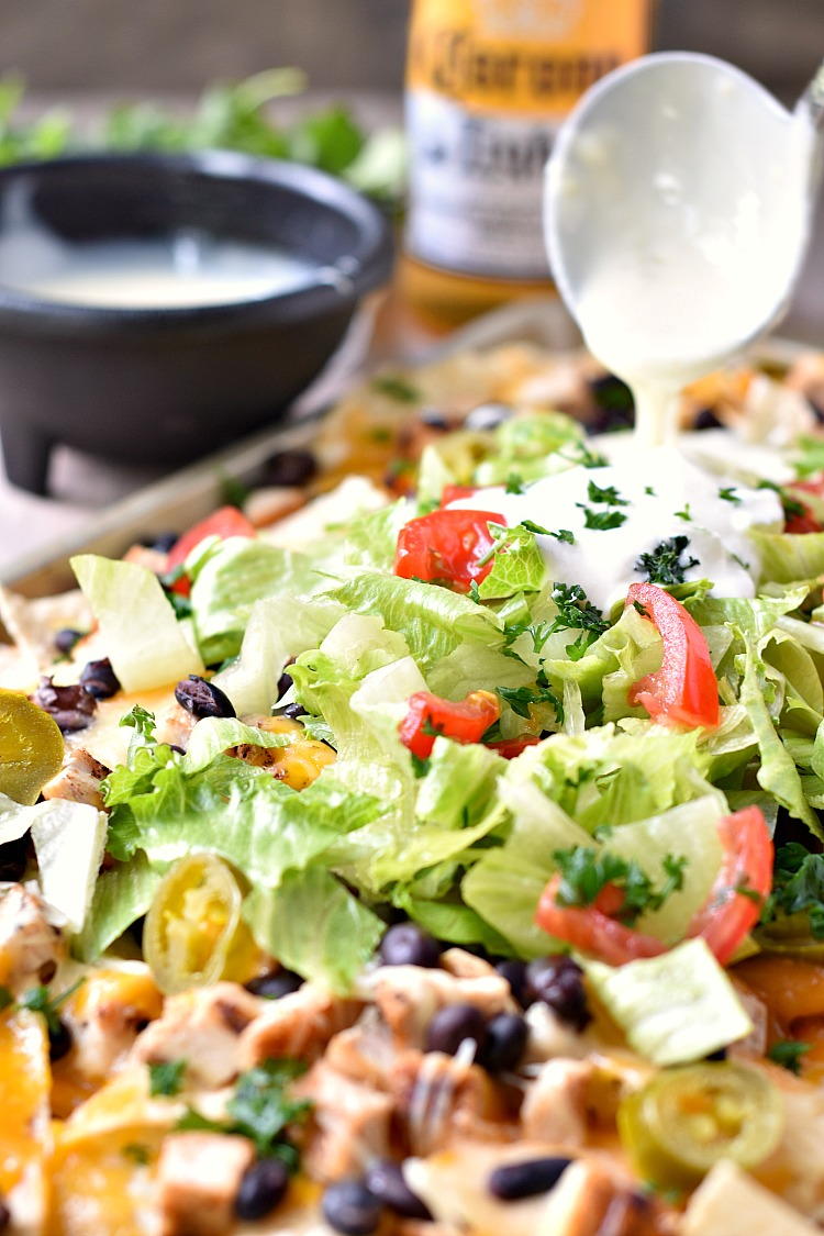 Cajun Chicken Nachos