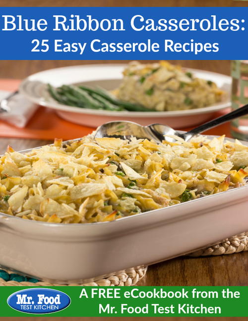 Blue Ribbon Casseroles: 25 Easy Casserole Recipes Free eCookbook
