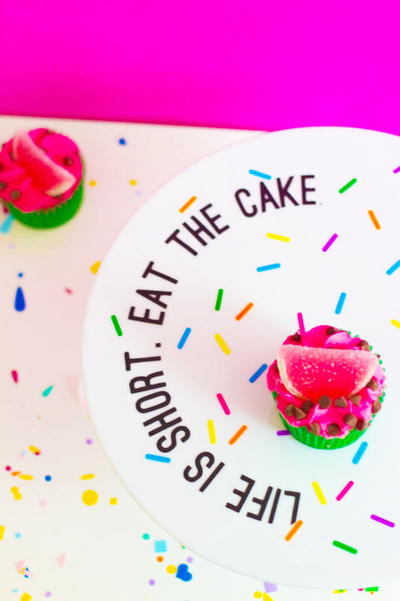 Scrumptious DIY Cake Stand Scrumptious DIY Cake Stand