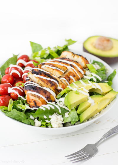 Grilled Buffalo Chicken Salad Grilled Buffalo Chicken Salad