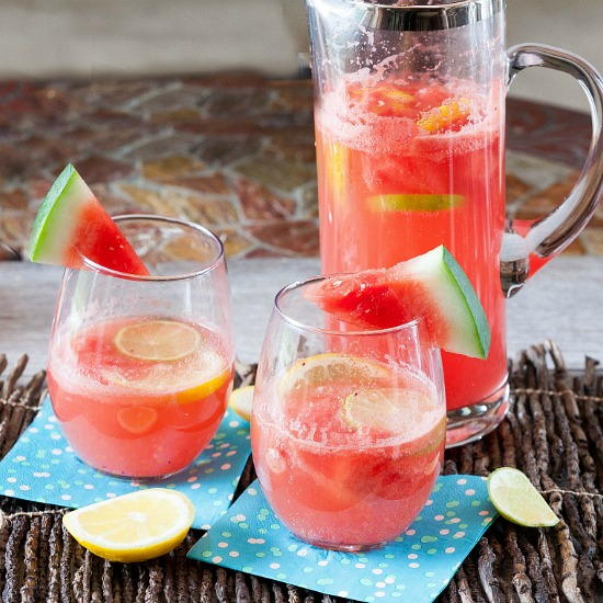 Watermelon Sangria Watermelon Sangria