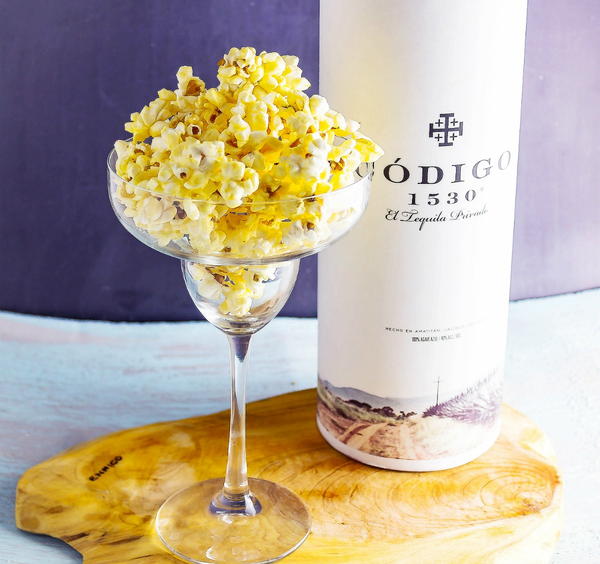 Margarita Glazed Boozy Popcorn Margarita Glazed Boozy Popcorn