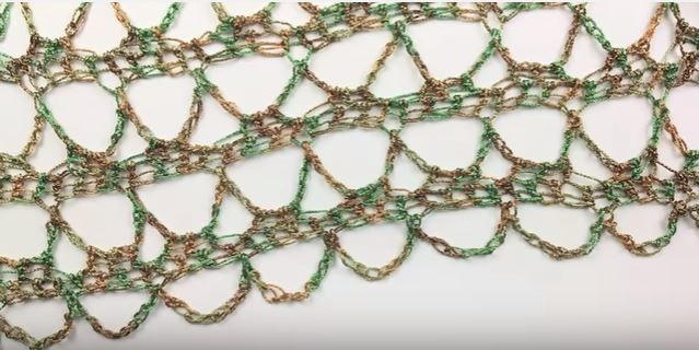 Sparkle Lacy Crochet Wrap Sparkle Lacy Crochet Wrap