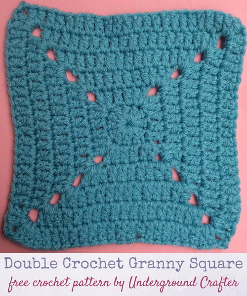 Double Crochet Granny Square Double Crochet Granny Square