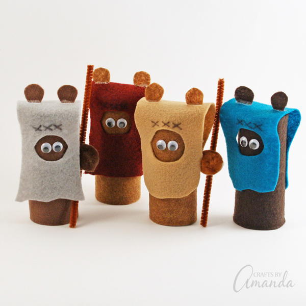 Super Cute Cardboard Tube Ewoks Super Cute Cardboard Tube Ewoks