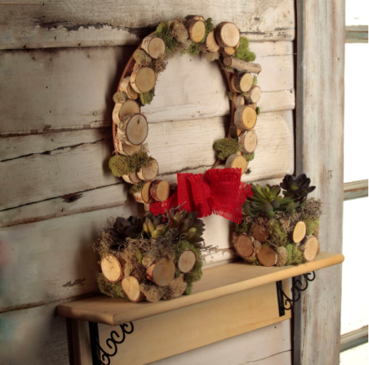 Natural Woodland Holiday Wreath Natural Woodland Holiday Wreath