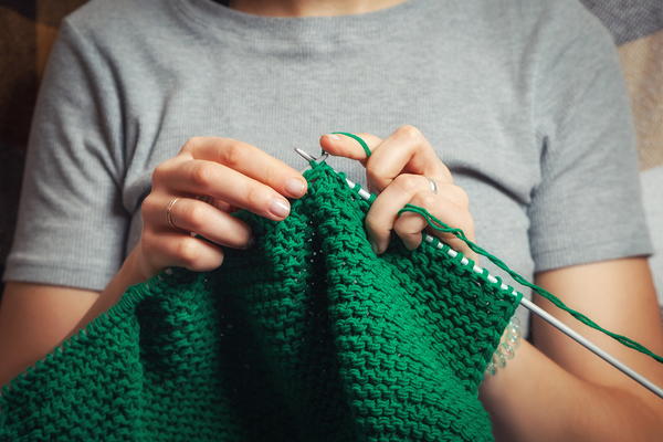 You have a tight knitting tension You have a tight knitting tension