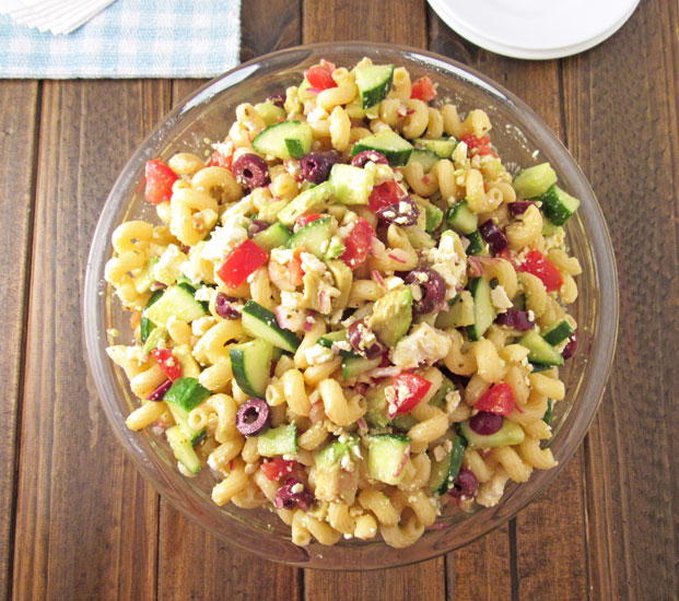 Greek Pasta Salad Greek Pasta Salad