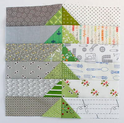 Scrappy Geese Quilt Block Scrappy Geese Quilt Block