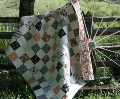 Classic Checkerboard Charm Quilt