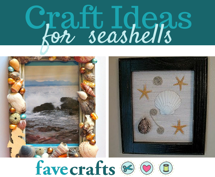 24 Craft Ideas For Seashells Favecrafts Com