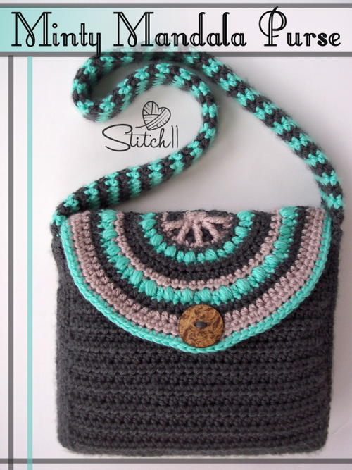 Minty Mandala Purse Minty Mandala Purse
