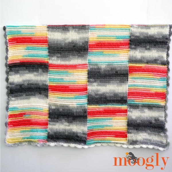 Basketweave Blocks Baby Blanket Basketweave Blocks Baby Blanket