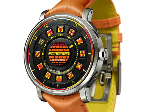 Louis Vuitton Escale Spin Time Black & Fire Louis Vuitton Escale Spin Time Black & Fire