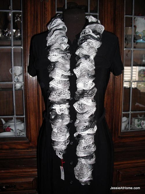 One Hour Spiral Scarf One Hour Spiral Scarf