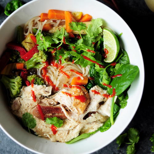 15-Min Turkey Pho Recipe 15-Min Turkey Pho Recipe
