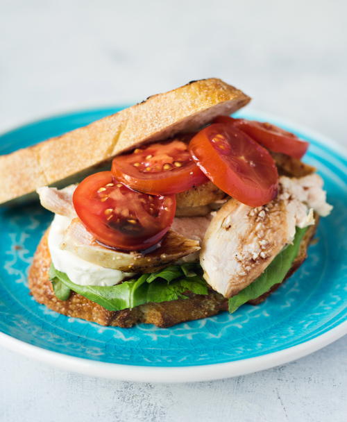 Chicken Caprese Sandwich