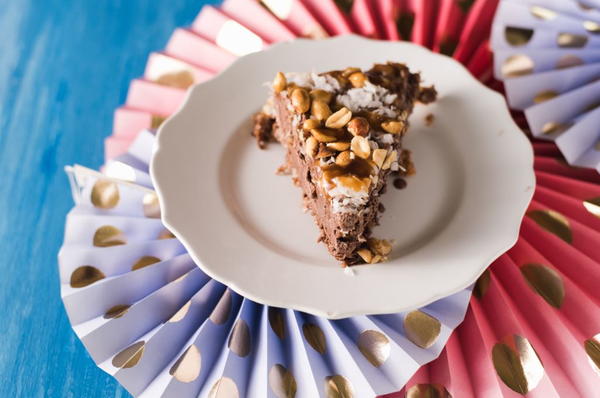 German Chocolate Lovers Frozen Pie German Chocolate Lovers Frozen Pie